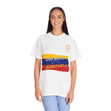 God Bless Venezuela T-Shirt — Venezuelan Flag Brushstroke Tee