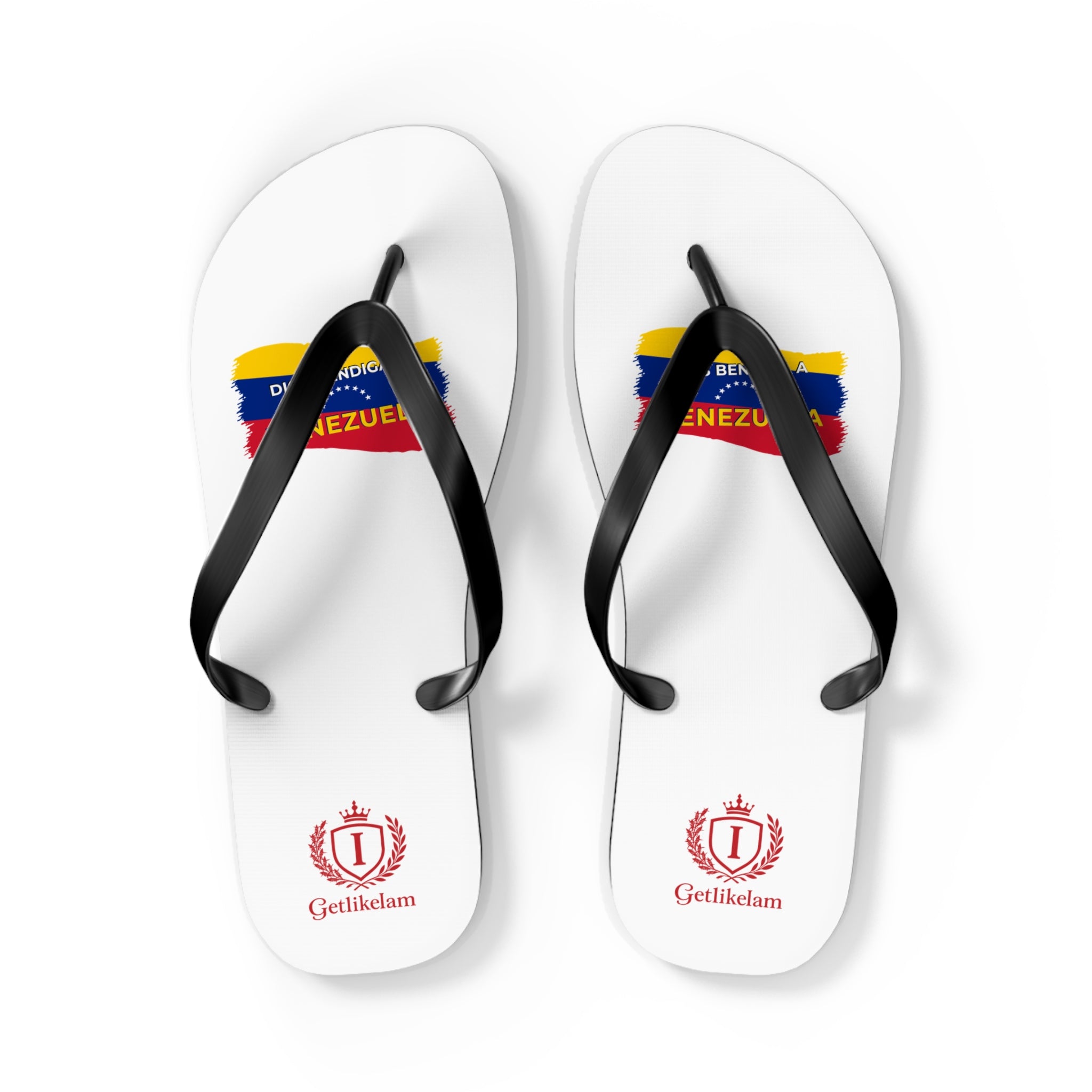 Venezuela Flag Flip Flops – Patriotic Summer Sandals