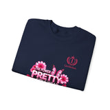 Pink Butterfly 'Pretty Girls Wear Pink' Crewneck Sweatshirt