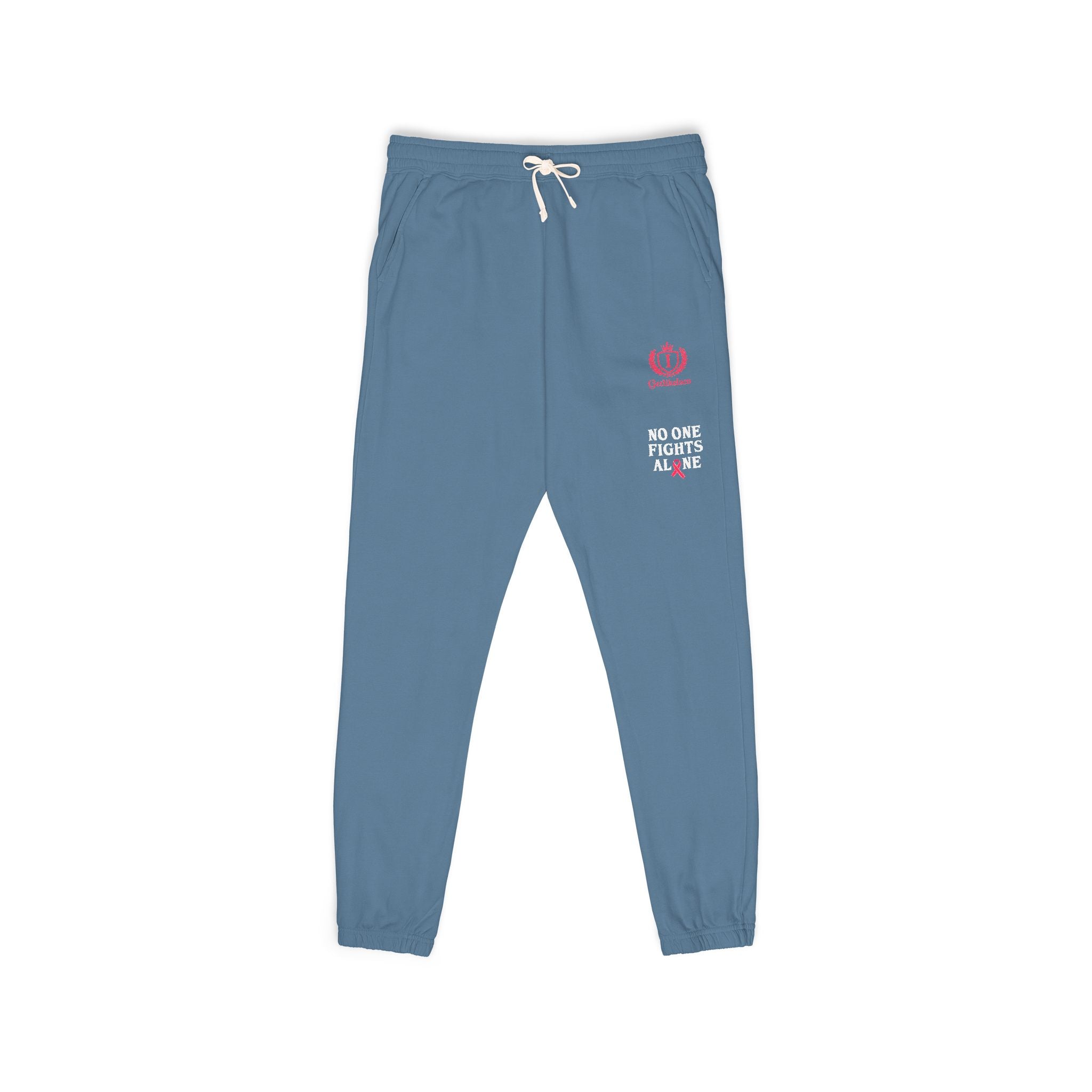 Graphic Sweatpants — 'No One Fight Alone' Cancer Awareness