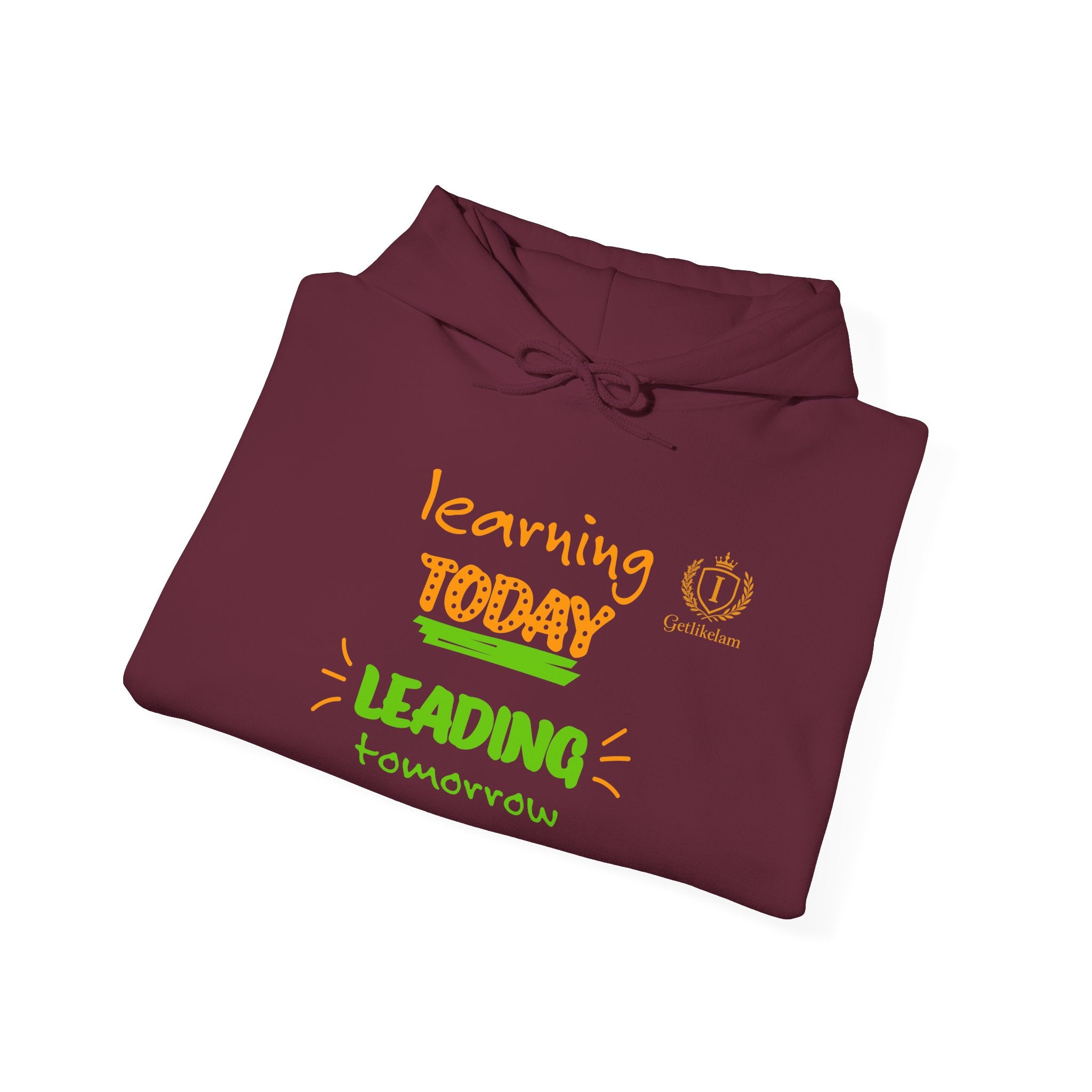 Learning Today Leading Tomorrow Hoodie – Inspirational Teacher/Student Education Sweatshirt