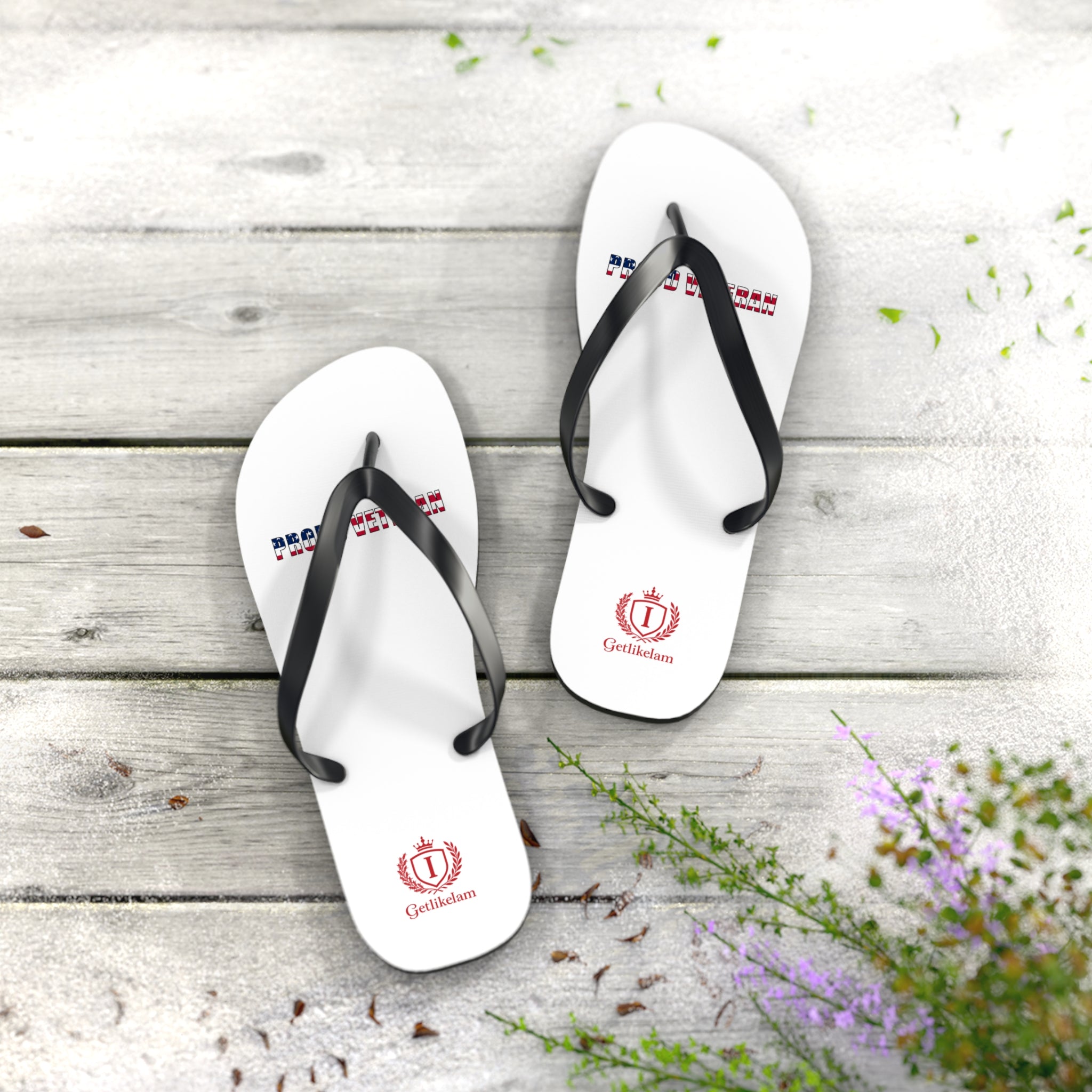 Proud Veteran - Women's Flip Flops