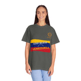 God Bless Venezuela T-Shirt — Venezuelan Flag Brushstroke Tee