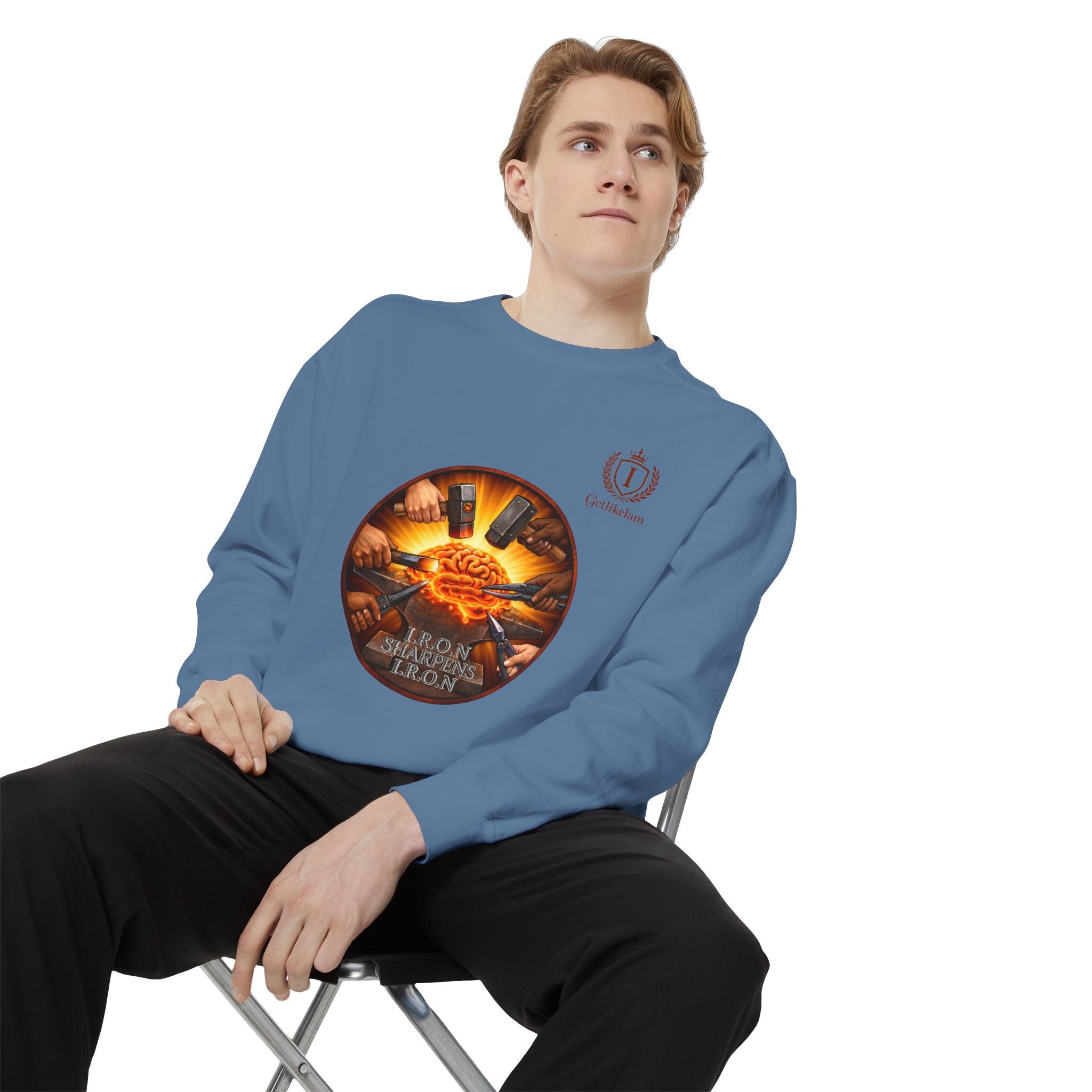 Iron Sharpen Iron Crewneck Sweatshirt