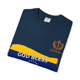 God Bless Venezuela T-Shirt — Venezuelan Flag Brushstroke Tee