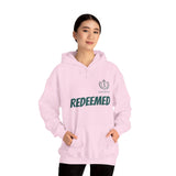 Redeemed Hoodie — Christian Faith Pullover with 'Redeemed' Script