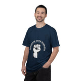 Advocate With Purpose T-Shirt — Raised Fist Social Justice Tee