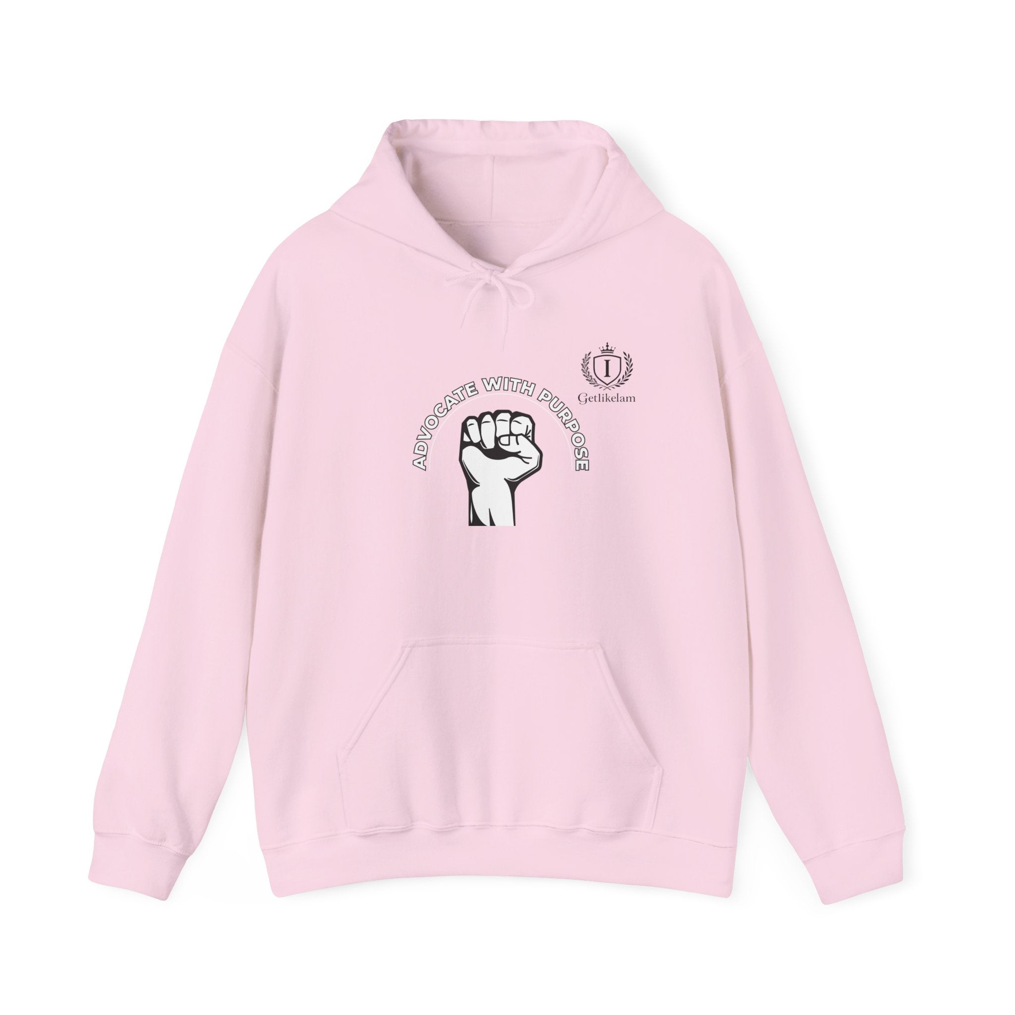 Equal Rights Fist Hoodie — "Together With Purpose" Empowerment Sweatshirt