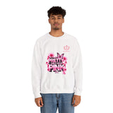 Pink Butterfly 'Pretty Girls Wear Pink' Crewneck Sweatshirt