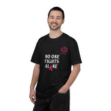No One Fights Alone T-Shirt — Cancer Awareness Support Tee