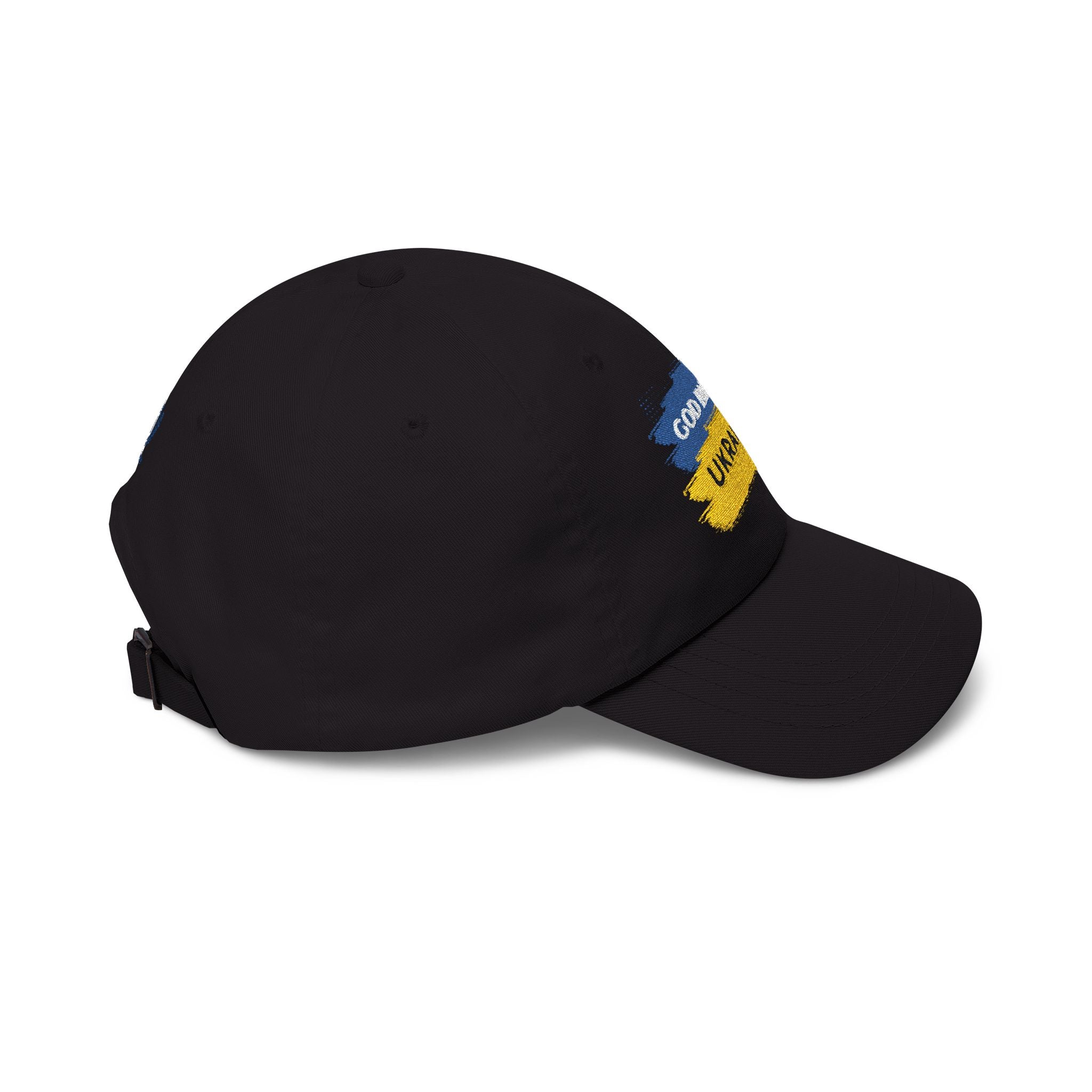 God Bless Ukraine Cap — Embroidered Baseball Hat