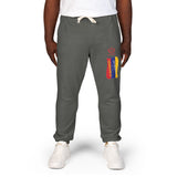 Colombian Flag Crown Sweatpants — Casual Fleece Joggers