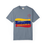 Venezuela Flag T-Shirt — "Dios Bendiga a Venezuela" Patriotic Tee