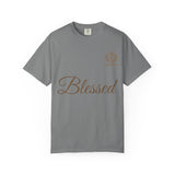 Blessed Script T-Shirt — Inspirational Faith Graphic Tee