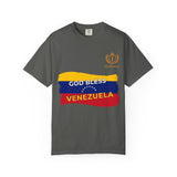 God Bless Venezuela T-Shirt — Venezuelan Flag Brushstroke Tee