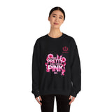 Pink Butterfly 'Pretty Girls Wear Pink' Crewneck Sweatshirt