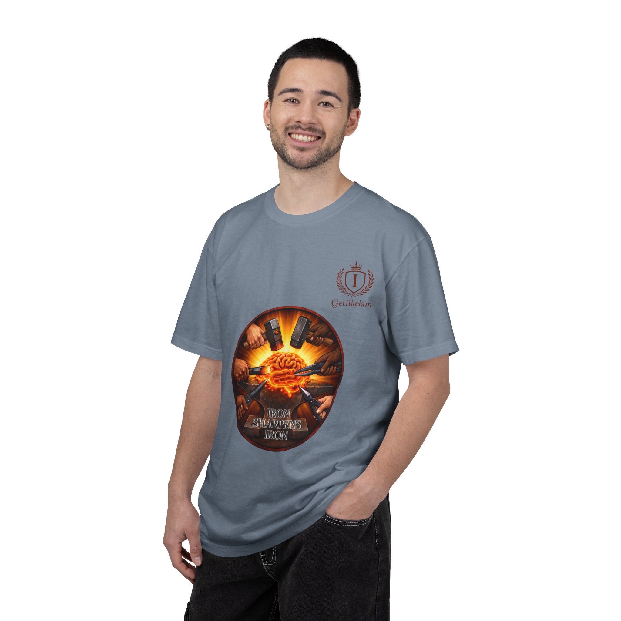 Iron Sharpens Iron Unisex Garment T-shirt