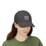 Ball Cap — "No One Fights Alone" Pink Ribbon Cancer Awareness Hat