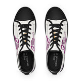 Low Top Sneakers — Rise Above Alzheimer's Purple Ribbon Awareness