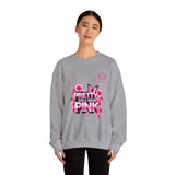 Pink Butterfly 'Pretty Girls Wear Pink' Crewneck Sweatshirt