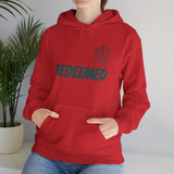 Redeemed Hoodie — Christian Faith Pullover with 'Redeemed' Script