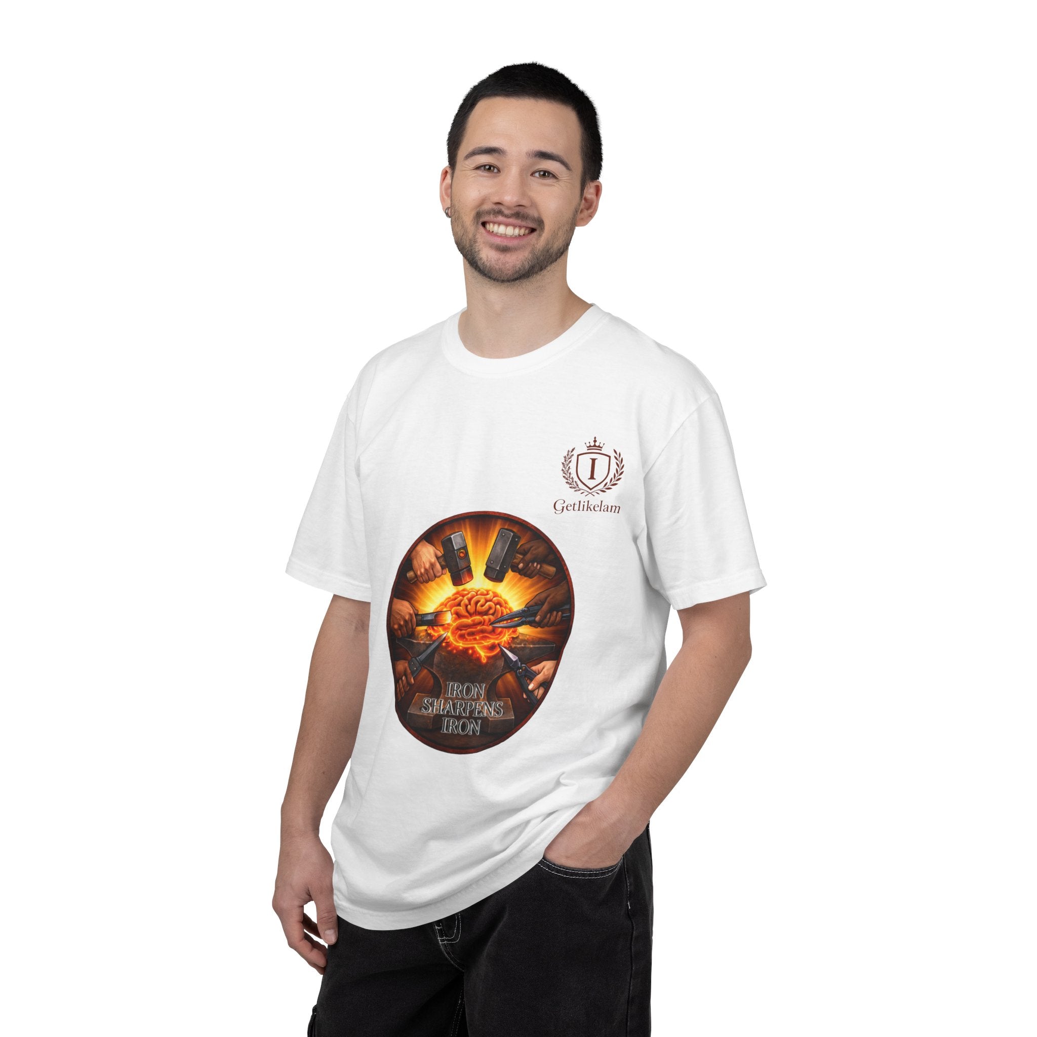 Iron Sharpens Iron Unisex Garment T-shirt