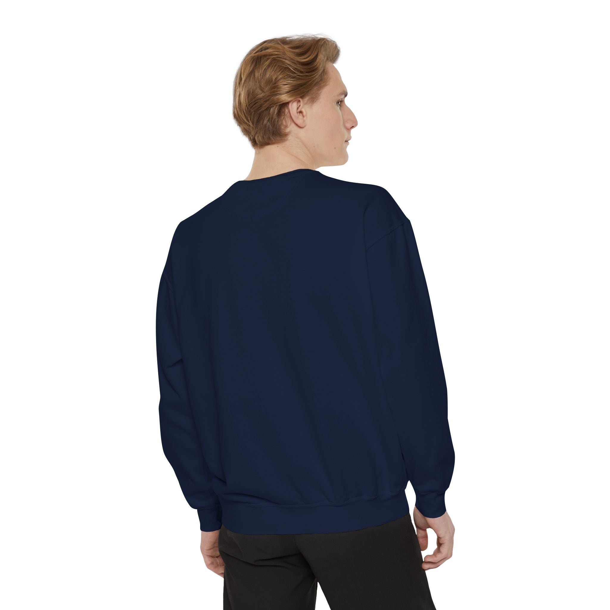 Sweatshirt — "God Bless Ukraine" Blue & Yellow Solidarity Crewneck