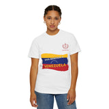 Venezuela Flag T-Shirt — "Dios Bendiga a Venezuela" Patriotic Tee