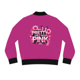 Bomber Jacket – "Pretty Girls Wear Pink" Women's Jacket