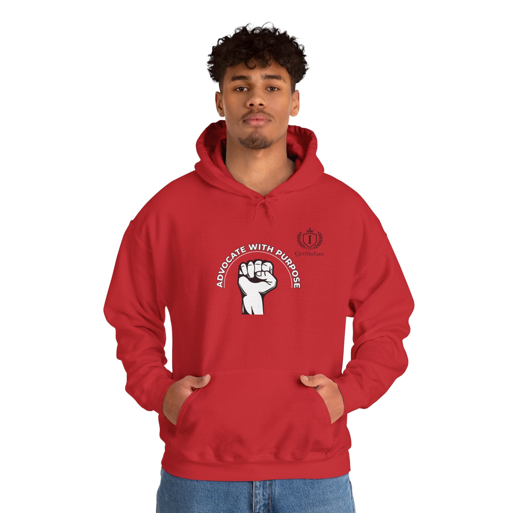 Equal Rights Fist Hoodie — "Together With Purpose" Empowerment Sweatshirt