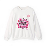 Pink Butterfly 'Pretty Girls Wear Pink' Crewneck Sweatshirt