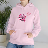 Pretty in Pink Floral Hoodie — Cancer Awareness Comfort Pullover
