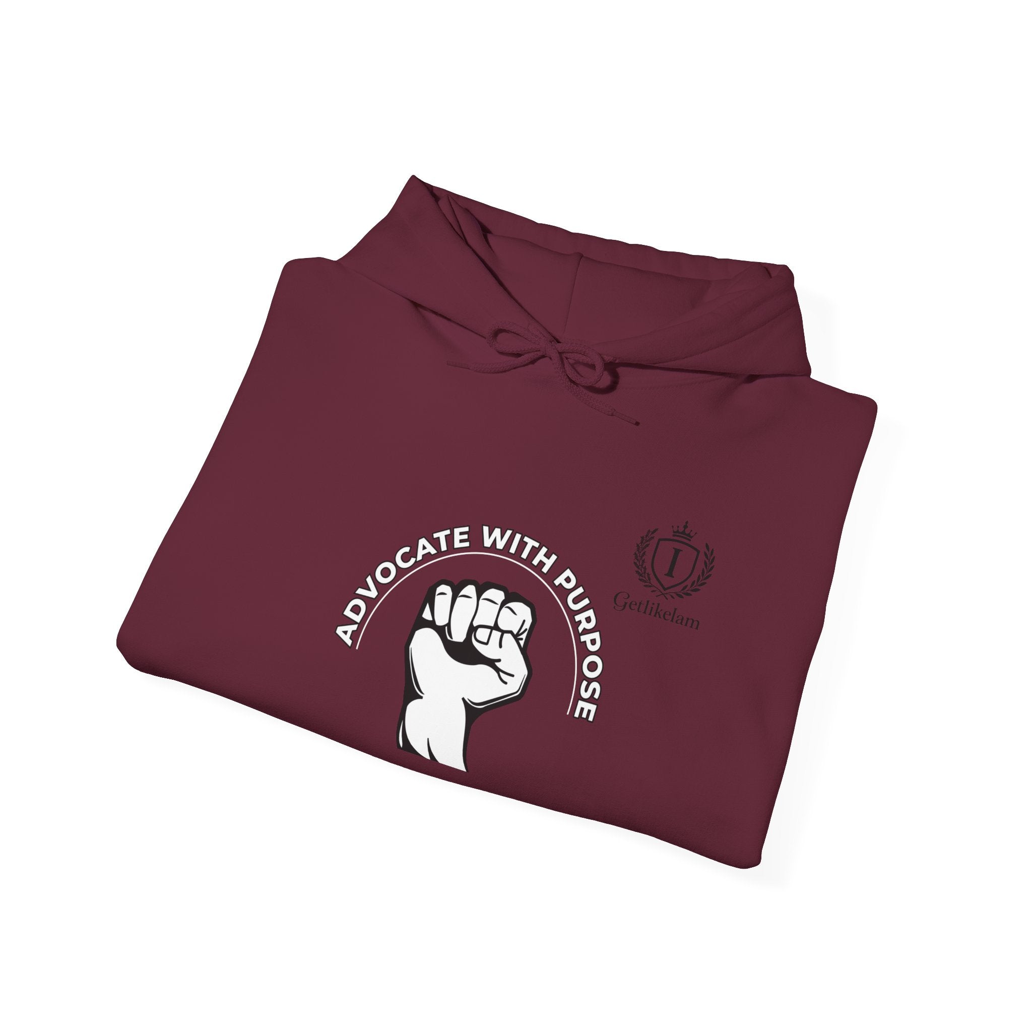 Equal Rights Fist Hoodie — "Together With Purpose" Empowerment Sweatshirt