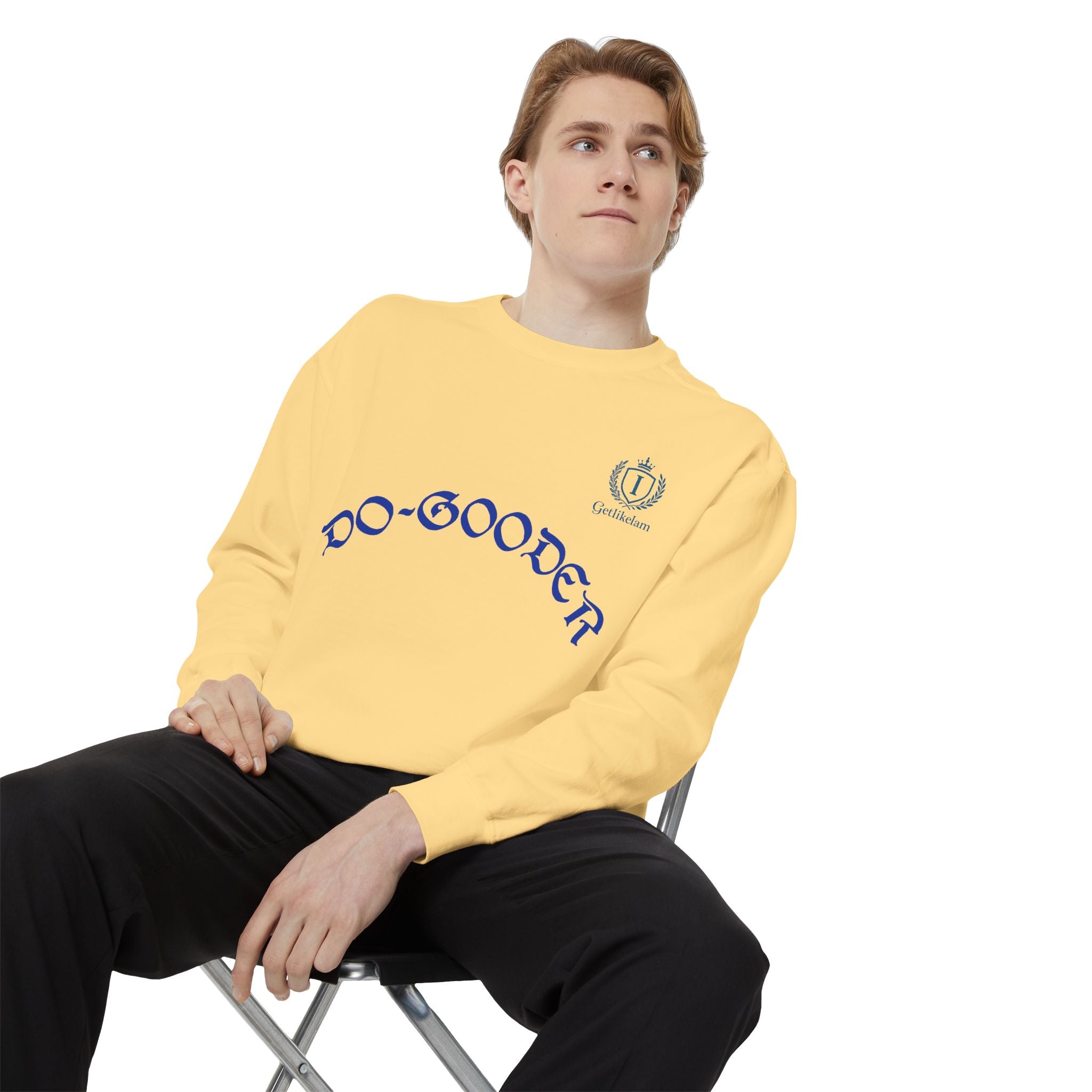 Do-Gooder Sweatshirt — Graphic Crewneck for Kindness & Everyday Good Deeds