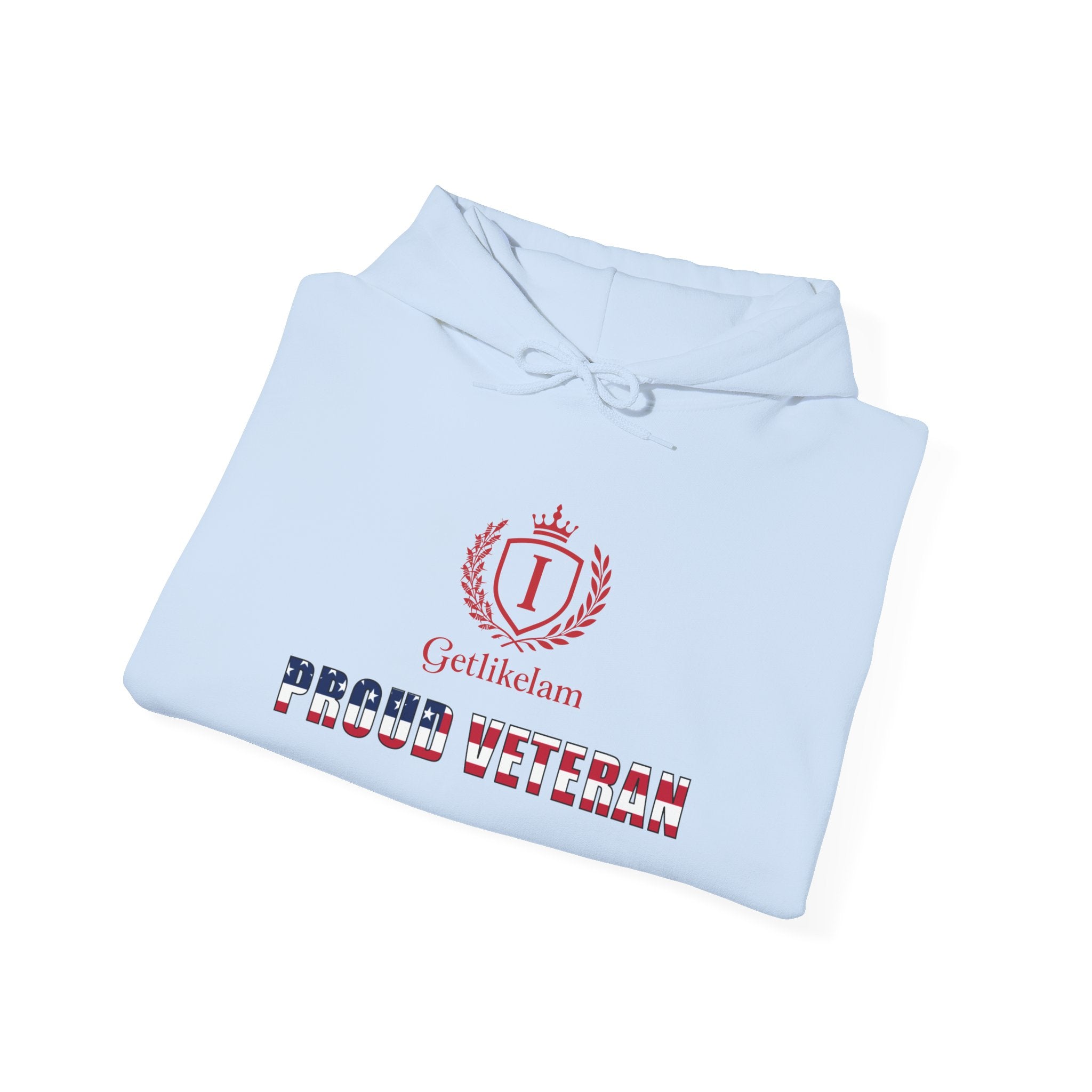 Unisex Hoodie – Patriotic Military Tribute Sweatshirt for Veterans & USA Pride
