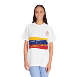 Venezuela Flag T-Shirt — "Dios Bendiga a Venezuela" Patriotic Tee