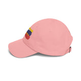 Venezuela Flag Dad Cap — "Dios Bendiga Venezuela" Embroidered Baseball Hat