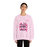 Pink Butterfly 'Pretty Girls Wear Pink' Crewneck Sweatshirt