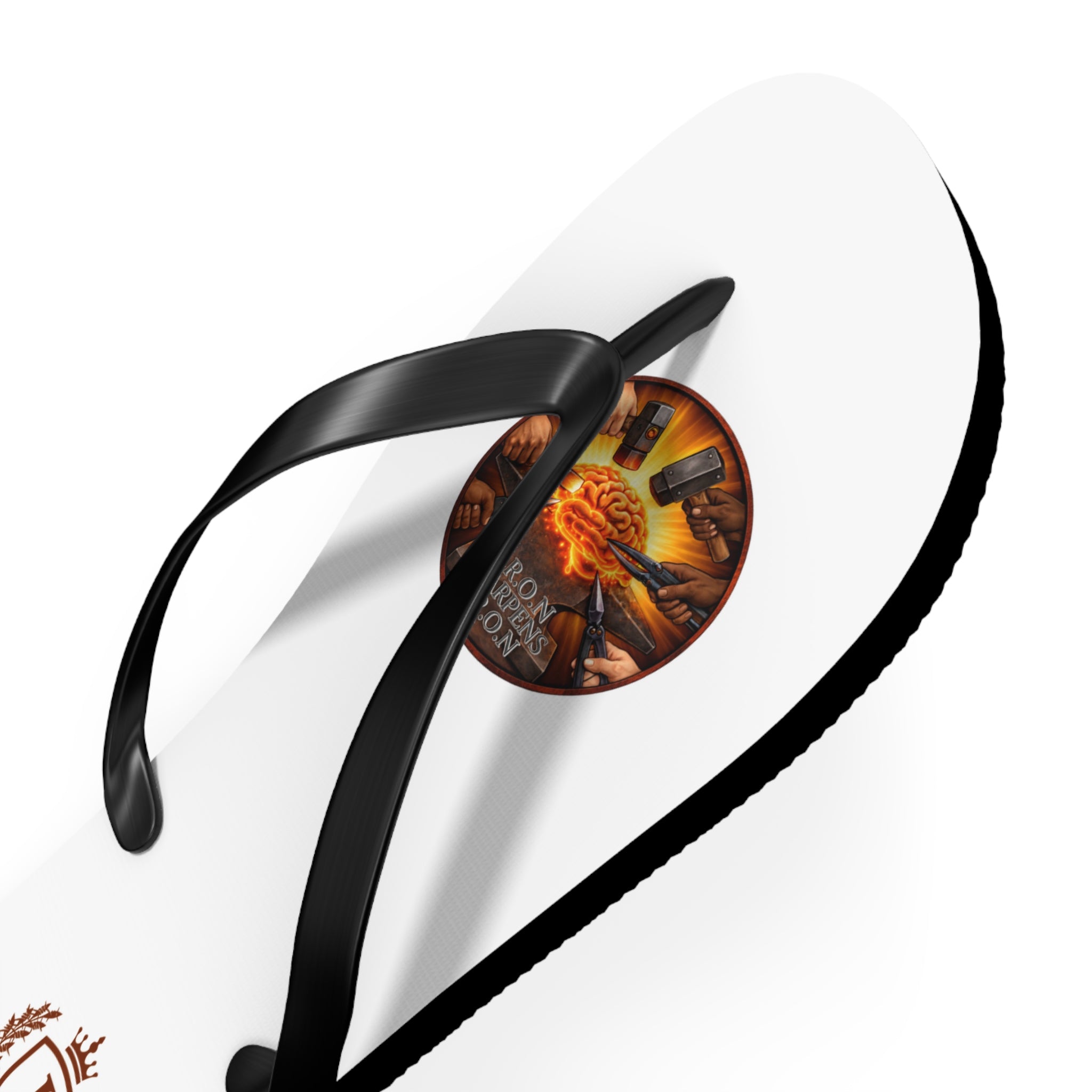 Iron Sharpens Iron - Women's Flip Flops
