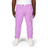 Blessed Script Sweatpants — Cozy Cream Fleece Joggers