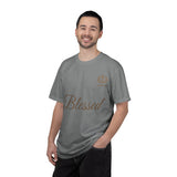 Blessed Script T-Shirt — Inspirational Faith Graphic Tee