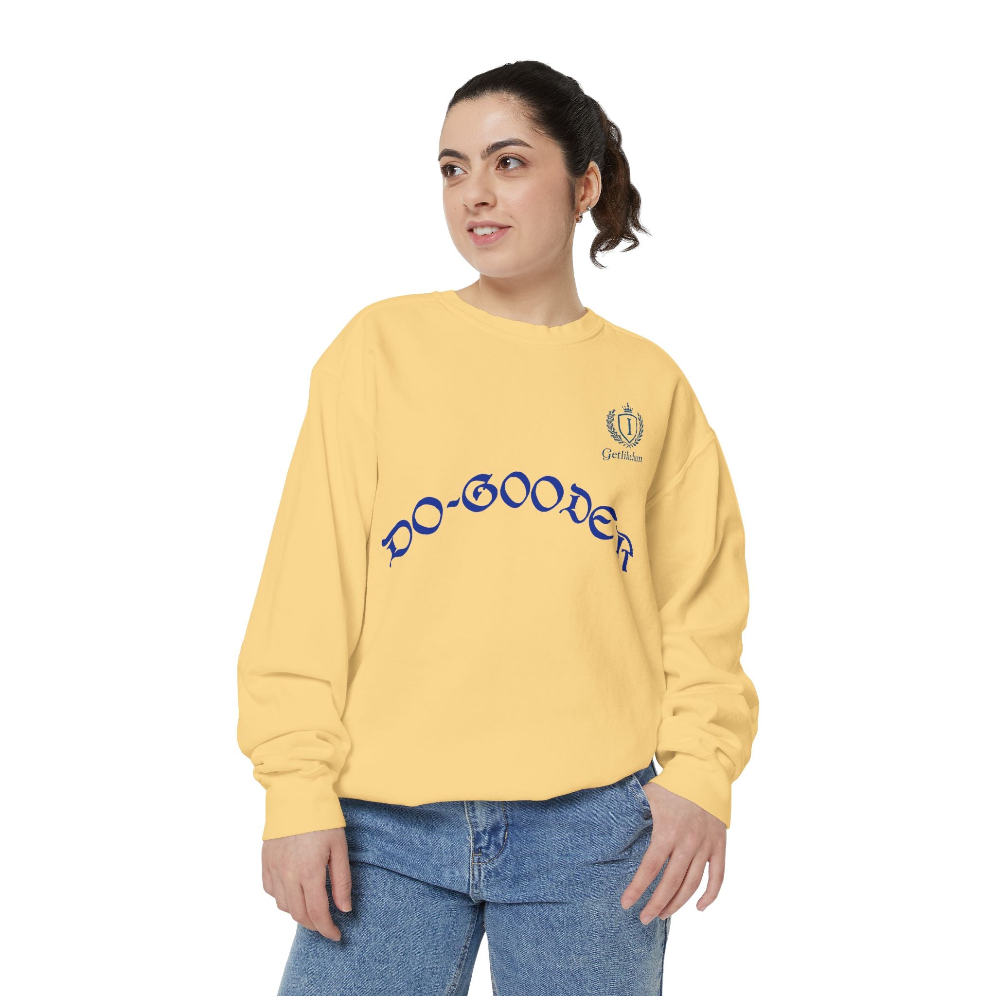 Do-Gooder Sweatshirt — Graphic Crewneck for Kindness & Everyday Good Deeds