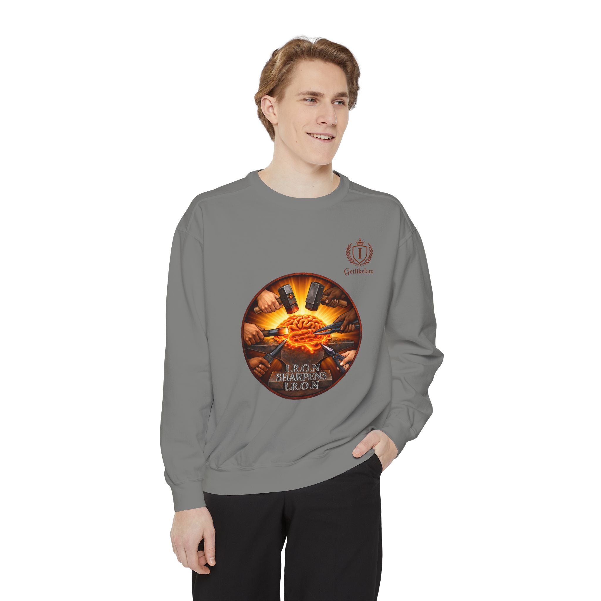 Iron Sharpen Iron Crewneck Sweatshirt