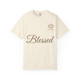 Blessed Script T-Shirt — Inspirational Faith Graphic Tee