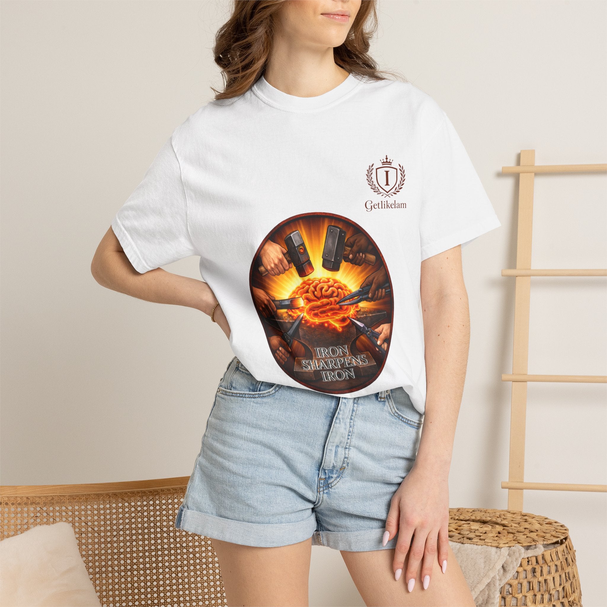 Iron Sharpens Iron Unisex Garment T-shirt