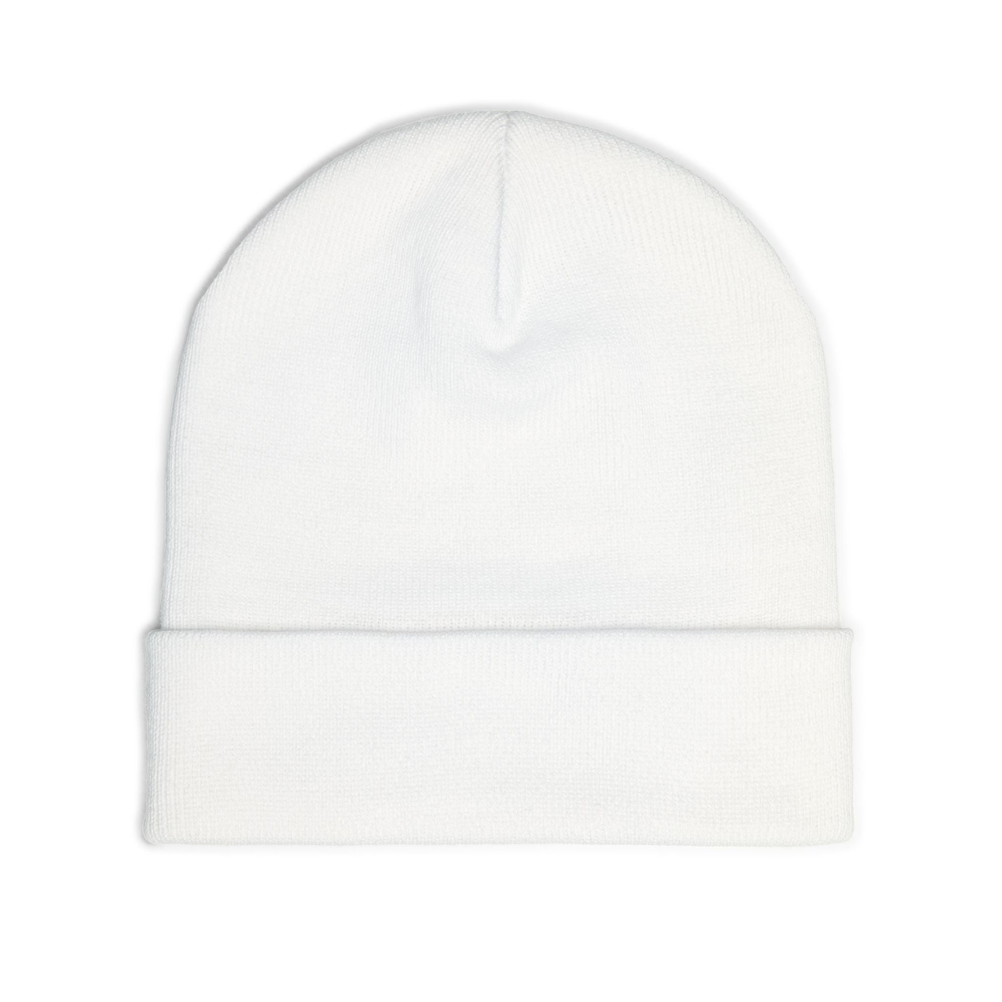 Embroidered Knit Beanie — "Pretty Girls Wear Pink" Unisex Beanie
