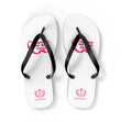 Breast Cancer Awareness Flip Flops — Together We Beat Cancer Pink Ribbon Sandals