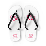 Breast Cancer Awareness Flip Flops — Together We Beat Cancer Pink Ribbon Sandals