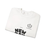 Crewneck Sweatshirt — "It's a New Day" Positive Graphic