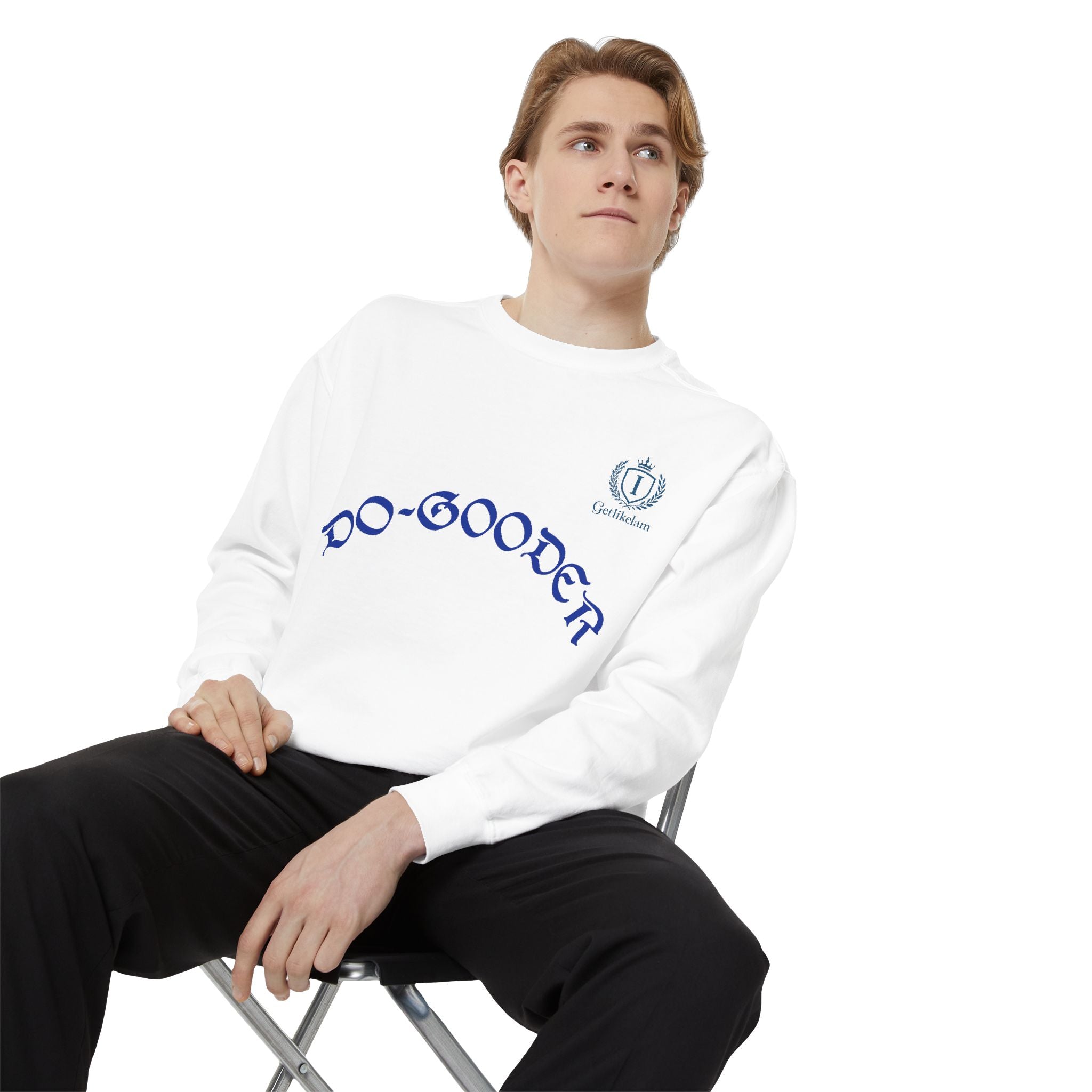 Do-Gooder Sweatshirt — Graphic Crewneck for Kindness & Everyday Good Deeds